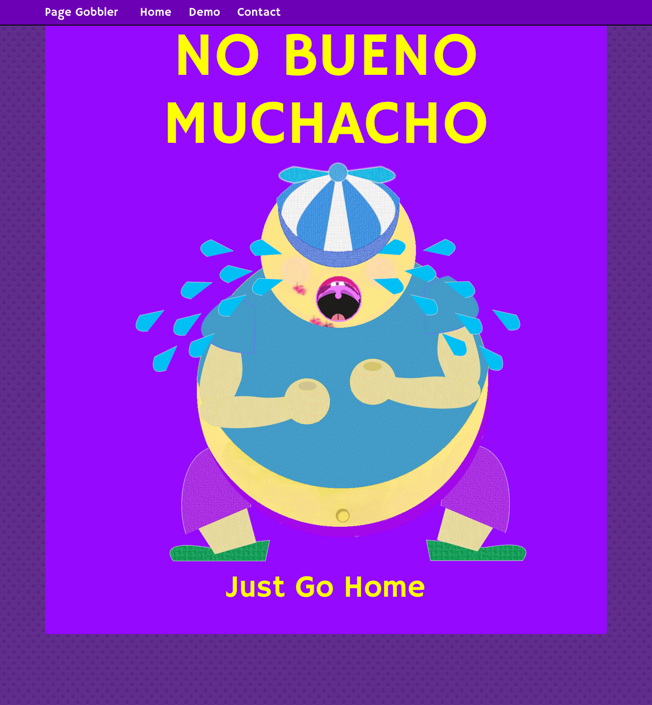 Page Gobbler 404 Page