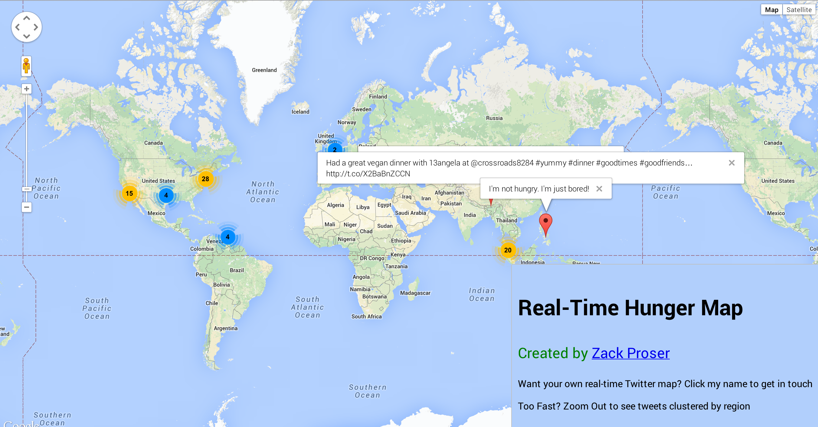 Twitter Map Supports Every Country